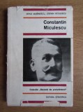 Mihai Marinescu - Constantin Miculescu, Studii Literare, Editura Stiintifica 1967, 160 Pagini