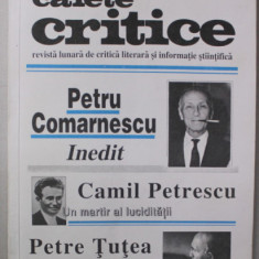 CAIETE CRITICE , REVISTA LUNARA DE CRITICA LITERARA SI INFORMATIE STIINTIFICA , NR. 4 - 5 / 1994