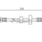 Conducta / cablu frana VW TRANSPORTER IV bus (70XB, 70XC, 7DB, 7DW, 7DK) (1990 - 2003) BOSCH 1 987 476 698