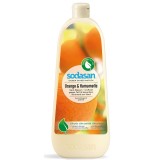 Detergent lichid de vase balsam cu portocala
