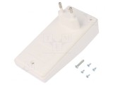 Carcasă Alimentator ABS Alb 120x56x18mm