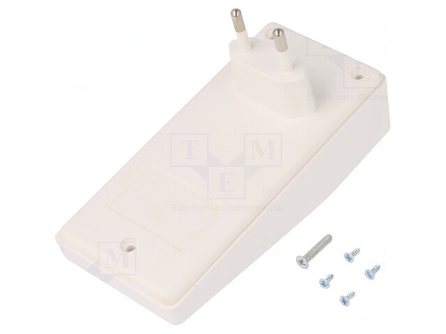 Carcasă Alimentator ABS Alb 120x56x18mm