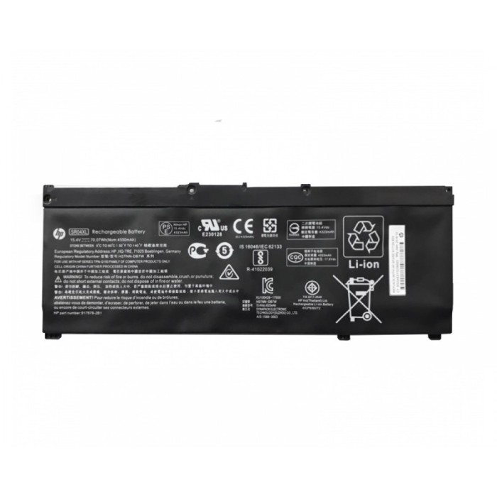 Baterie Laptop, HP, Omen 15-DC, 15T-DC, TPN-Q211, SR04XL, 15.4V, 4550mAh, 70.07Wh