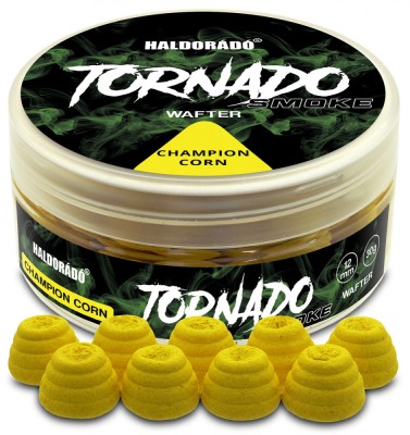 Haldorado - Momeala de carlig Tornado Wafter 12mm, 30g - Smoke Champion Corn foto
