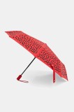 Moschino umbrelă culoarea rosu, 8939