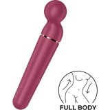 Cumpara ieftin Aparat de masaj Satisfyer - Wand, pentru corp si zonele intime, 10 functii de vibratie, mov