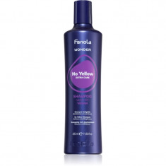 Fanola Wonder No Yellow Extra Care Shampoo șampon pentru neutralizarea tonurilor de galben 350 ml