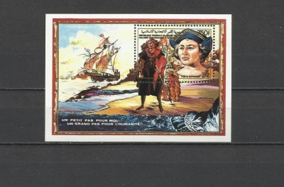 COMORES 1988 DESCOPERIREA AMERICII CORABII COLUMB foto