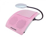 Cumpara ieftin Aspirator praf unghii cu 2 Motoare 60W Dual Fusion Elite + Lampa LED LUXORISE , Roz