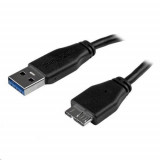 Cablu Startech USB3AUB50CMS, USB 3.0 - micro USB 3.0, 0.5m, Negru