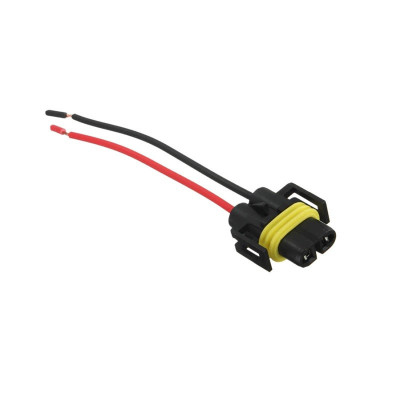 Soclu auto plastic H11, adaptor pentru becuri sau leduri foto