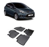 Cumpara ieftin Covorase cauciuc tavita dedicate Ford C-MAX (2003-2010)