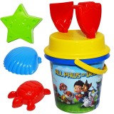 Galetusa nisip cu accesorii, PAW PATROL, 17cm, 7Toys, Brand