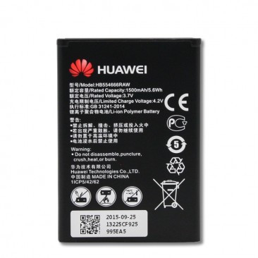 ACUMULATOR HUAWEI HB554666RAW LI-POL, 1500 MAH, E5375 E5377 E5373 E5351, ORIGINAL BULK