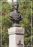 MOLDOVA CARTE POSTALA - BUST MIHAI EMINESCU DIN LOCALITATEA SANGEREI TIPARITA IN ANUL 2005