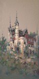 Vand pictura ,Castelul Peleș , Sinaia ,ulei panza