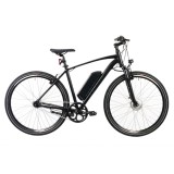Cumpara ieftin Bicicleta electrica Devron 28173, 28 inch, XL, autonomie 60 km, negru mat