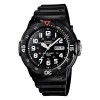 Ceas Barbatesc Casio MRW-200H-1B Analog, Rezistent Apa 10 ATM, Negru, Curea Rasina