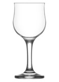 Set 6 pahare pentru vin LAV Nevakar din sticla, 200 ml, 66x155 mm
