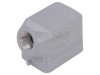Carcasa Conector HDC ILME C-TYPE 44x27mm, Aliaj Aluminiu, PG13.5, IP65-IP69