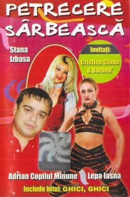 Casetă audio Petrecere S&amp;acirc;rbească, originală foto