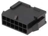 Mufă cablu-cablu Micro-Fit 3.0 3mm 12-PIN fără contacte, MOLEX