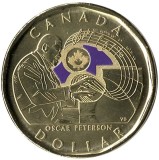 Canada 1 Dolar 2022 - Oscar Peterson - colorata, KM-3188.1 UNC !!!, America de Nord