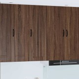 VidaXL Dulap suspendat de bucătărie Stejar &icirc;nchis 40 x 31 x 100 cm 885122