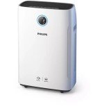 Purificator de aer Philips AC2729/10, 4 trepte viteza, Hepa, Umidificare, alb
