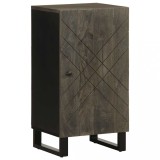 VidaXL Bufetă neagră 40x33x75 cm lemn masiv de mango