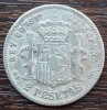 (A511) MONEDA DIN ARGINT SPANIA - 2 PESETAS 1882 MSM, REGELE ALFONSO XII, Europa