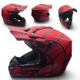 Cumpara ieftin Casca Moto Cross si ATV Full Face Copii si Adulti, Echipament Protectie Enduro MTB Quad, ABS, Omologare DOT, Marimea S, Model SPIDER