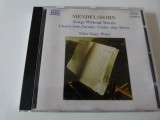 Song without words - Mendelssohn, cd