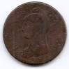 Franta 1 decime 1799 BB - L&#039;AN 8 - BB, Prima Republica, Cupru, 20 gr, 23 mm, KM-644 (1), Europa, Cupru (arama)