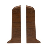 Terminatie pentru plinta, stanga / dreapta, SET 10456-6018, PVC, Rhea, 52 x 20 mm, 4 buc / set