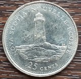 (M1423) MONEDA CANADA - 25 CENTS 1992, NOVA SCOTIA