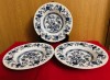 3 FARFURII ADANCI PORTELAN ENGLEZESC- MARCAJ CROWN CLARENCE D22CM