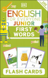 English for Everyone Junior: First Words Flash Cards, Litera