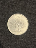 Moneda jubiliară quarter dollar 1999 Connecticut, America de Nord