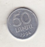 bnk mnd Armenia 50 luma 1994 unc