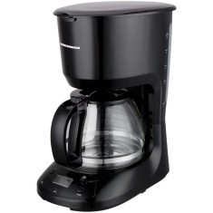 Cafetiera Heinner HCM-D750GCBK, 750 W, 1.25 L, Afisaj LCD, Temporizator, Mentinere la cald, Oprire automata, Negru