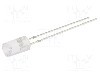 Dioda LED, 5mm, portocalie, 100...150mcd, 10...15mA, 12V DC, OPTOSUPPLY - OSO5JA5MC1B-12V