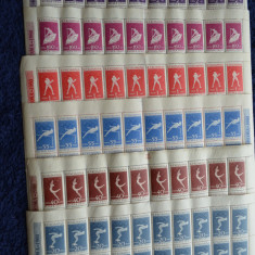 JOCURILE OLIMICE DE LA ROMA LP.499 SET COALA DE 100 TIRAJ 300000 MNH