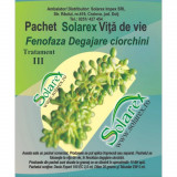 Pachet Tratament III vita de vie Fenofaza Degajare Ciorchini pentru 10 litri de apa, Solarex