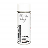 Cumpara ieftin Spray Vopsea Brilliante, Alb Pur Lucios, 400ml