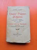 Quatre Po&egrave;mes d Op&eacute;ras - Richard Wagner