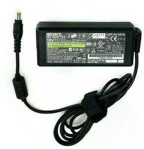 Alimentator laptop original second hand SONY VGP-AC16V8 16V 4A cu mufa 6.00 x 4.40 foto