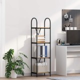 vidaXL Raft pentru cărți Stejar Artizanal 40 x 30 x 146 cm 879934