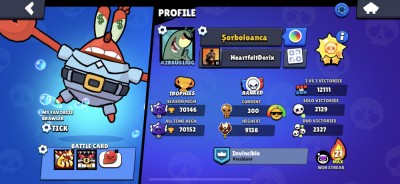Cont Brawl Stars 70K+ foto