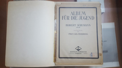 Album fur die jugend, Album pentru tineri, Robert Schumann, 43 partituri, foto